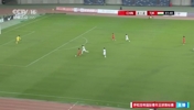 替补登场的彭熙然推射破门，国少3-2再度领先塔吉克斯坦U16